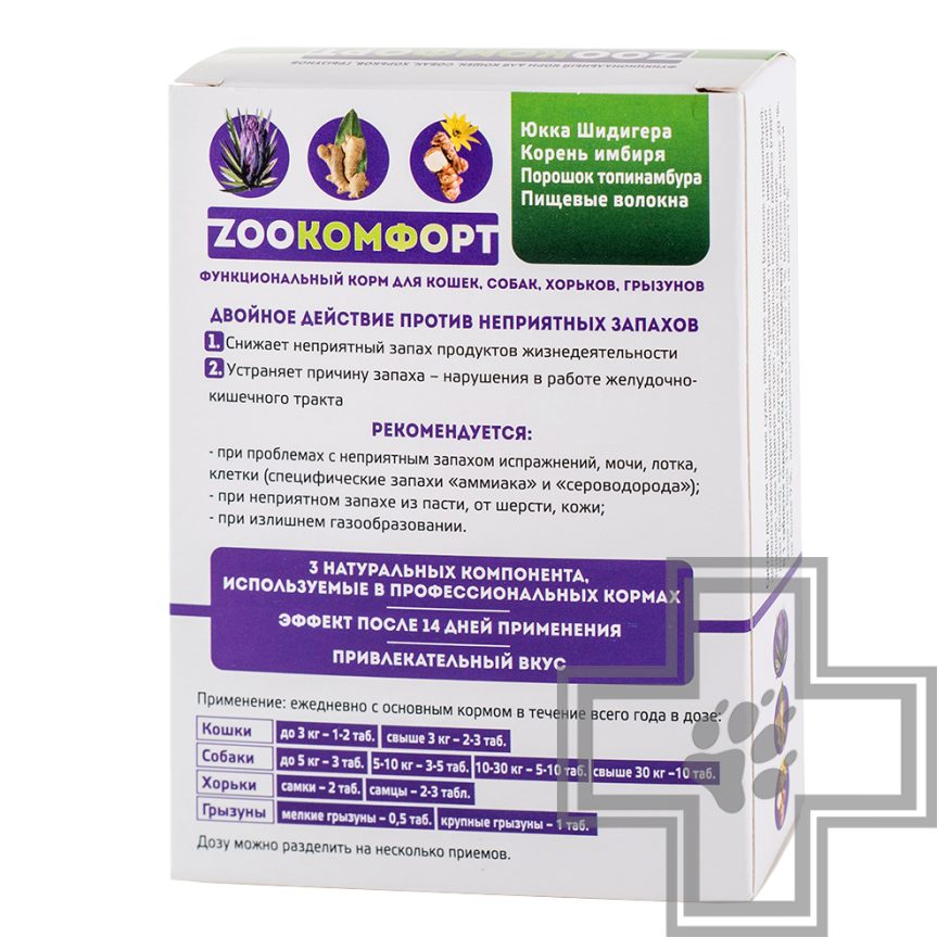 ZOOкомфорт Функциональный корм для кошек, собак, харьков и грызунов ZOOкомфорт Функциональный корм для кошек, собак, харьков и грызунов