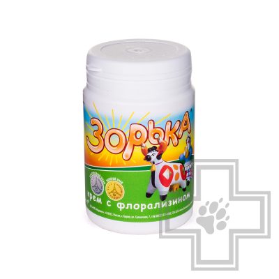 Зорька Крем с флорализином для ухода за кожей вымени