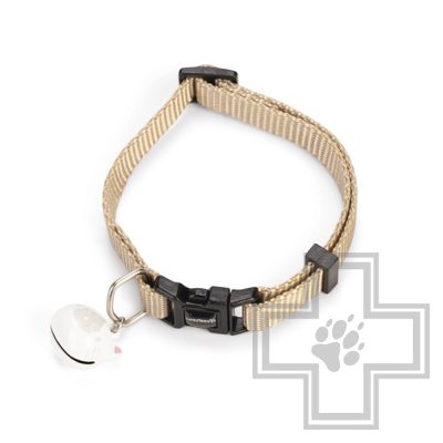 Beeztees Ошейник нейлоновый для кошек Uni, 10 мм