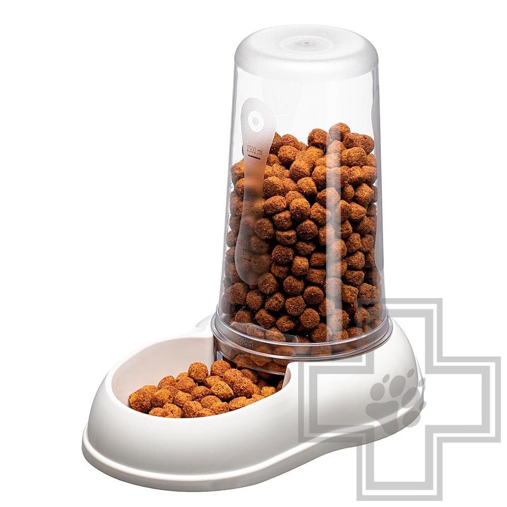 Ferplast AZIMUT Механическая пластиковая кормушка с дозатором