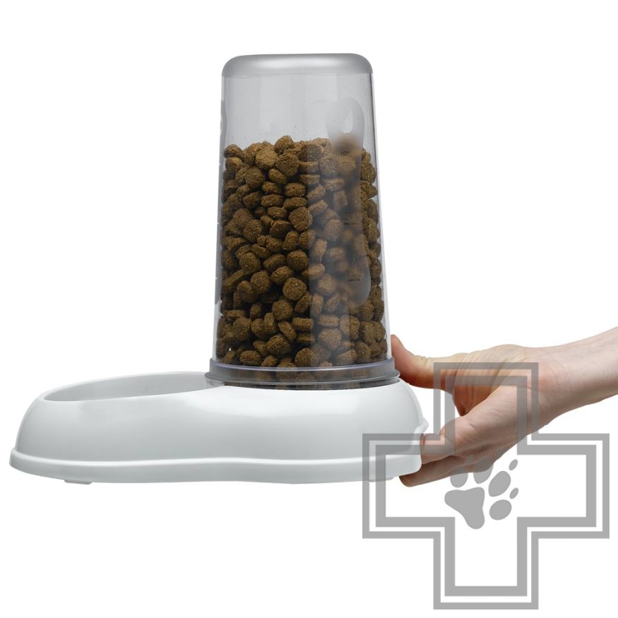 Ferplast AZIMUT Механическая пластиковая кормушка с дозатором Ferplast AZIMUT Механическая пластиковая кормушка с дозатором