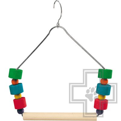 Ferplast Качели-трапеция с игрушкой РА 4084 для птиц