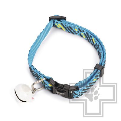 Beeztees Ошейник нейлоновый для кошек Memphis, 10 мм