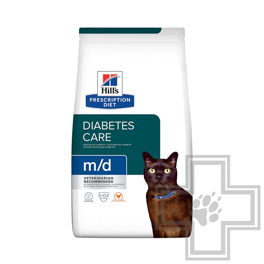 Hill's PD m/d корм-диета для кошек при диабете