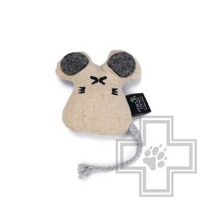 Beeztees Игрушка для кошек Мышь Кода, с кошачьей мятой