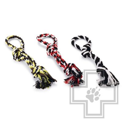 Beeztees Игрушка Веревка с 2 узлами для собак (цена за 1 игрушку)