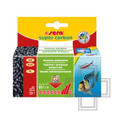 Sera Super Carbon Наполнитель для фильтра, с активированным углем