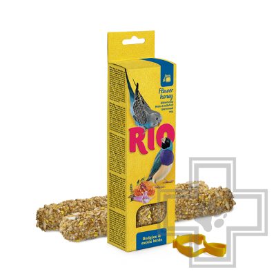 RIO Палочки для волнистых попугайчиков и экзотических птиц, с медом