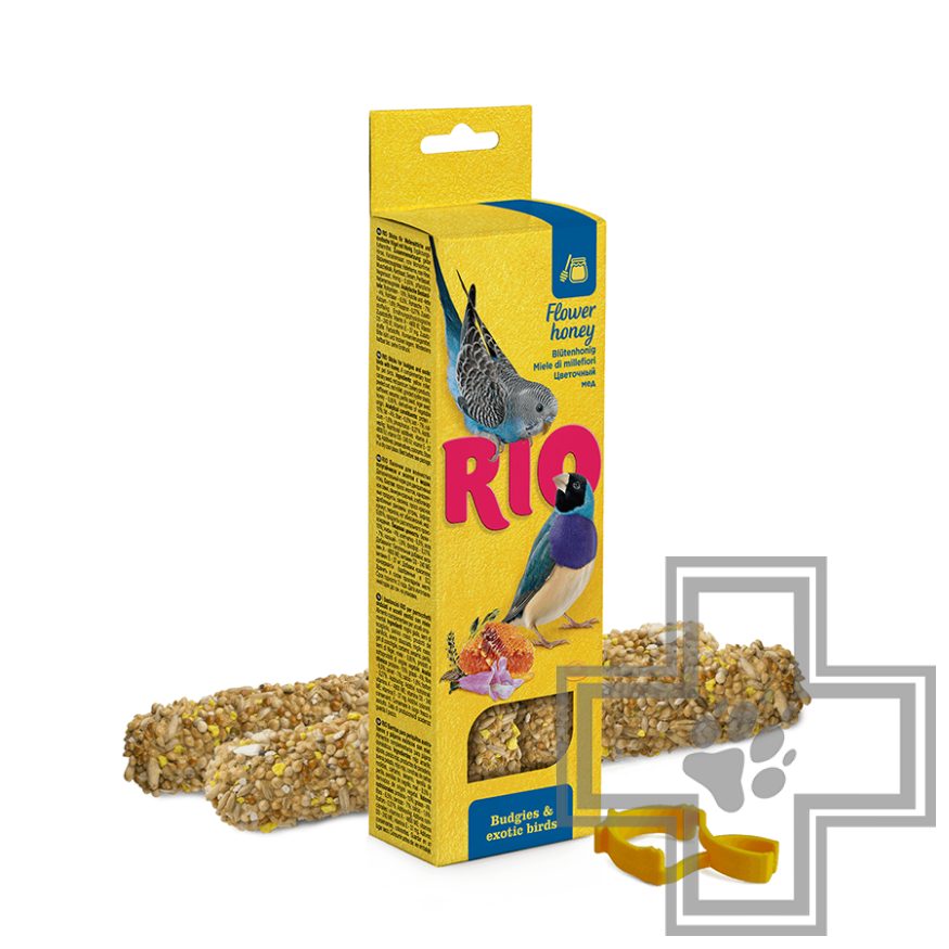 RIO Палочки для волнистых попугайчиков и экзотических птиц, с медом