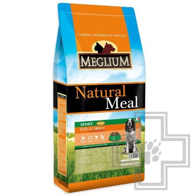 Meglium Adult Sport Gold Корм для собак средних и крупных пород, с говядиной