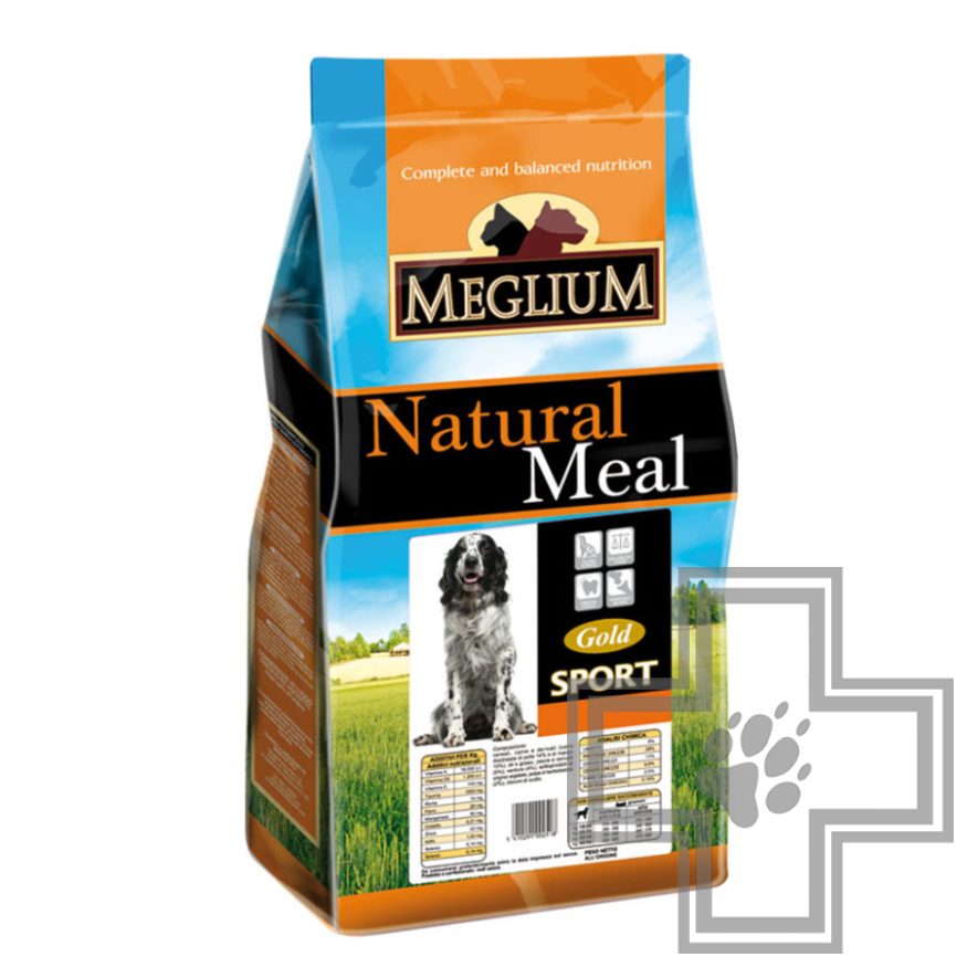 Meglium Adult Sport Gold Корм для собак средних и крупных пород, с говядиной
