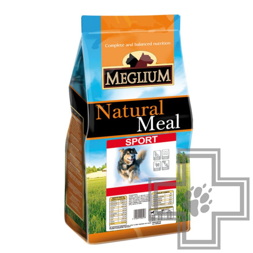 Meglium Dog Adult Sport Корм для собак средних и крупных пород