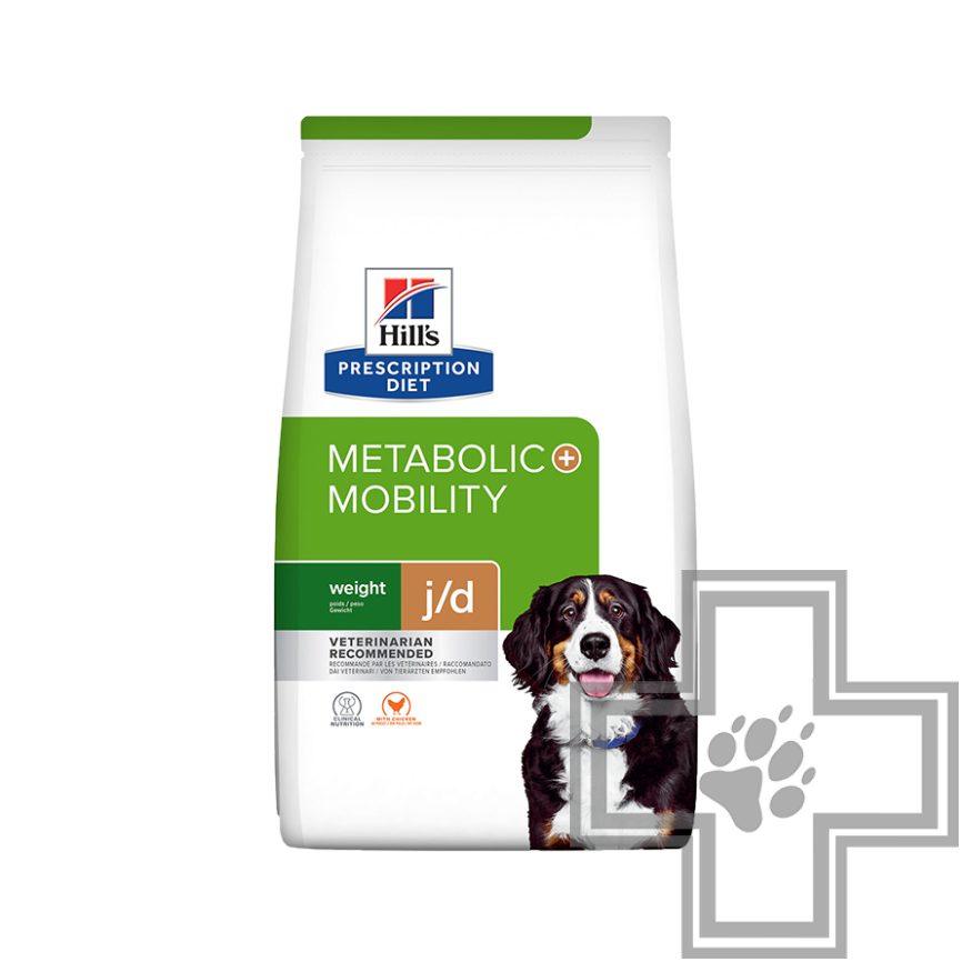 Hill's PD Metabolic+Mobility Корм-диета для собак для поддержания веса и здоровья суставов