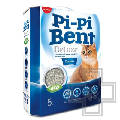 Pi-Pi Bent Deluxe Classic Наполнитель бентонитовый комкующийся