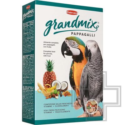 Padovan GRANDMIX Pappagalli Корм для крупных попугаев