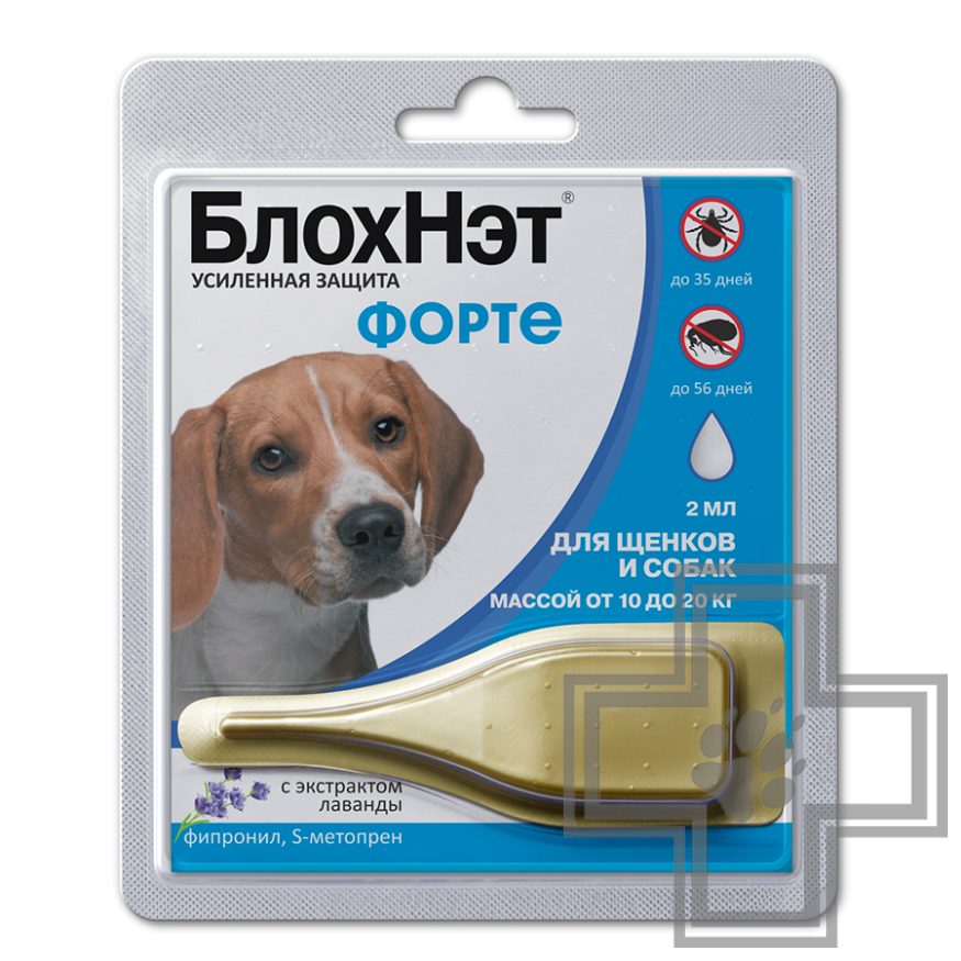 БлохНэт Форте Капли инсектоакарицидные для собак