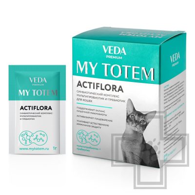 Синбиотический комплекс MY TOTEM ACTIFLORA для кошек (цена за 1 саше)