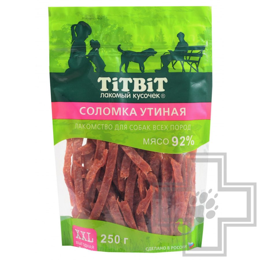 TiTBiT Соломка утиная для собак всех пород