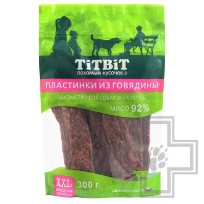 TiTBiT Пластинки из говядины для собак всех пород