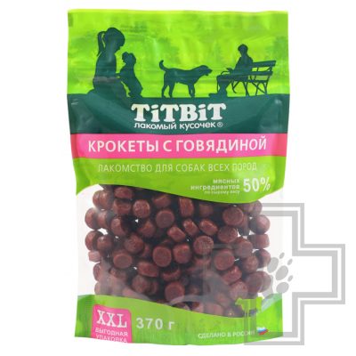 TiTBiT Крокеты с говядиной для собак всех пород