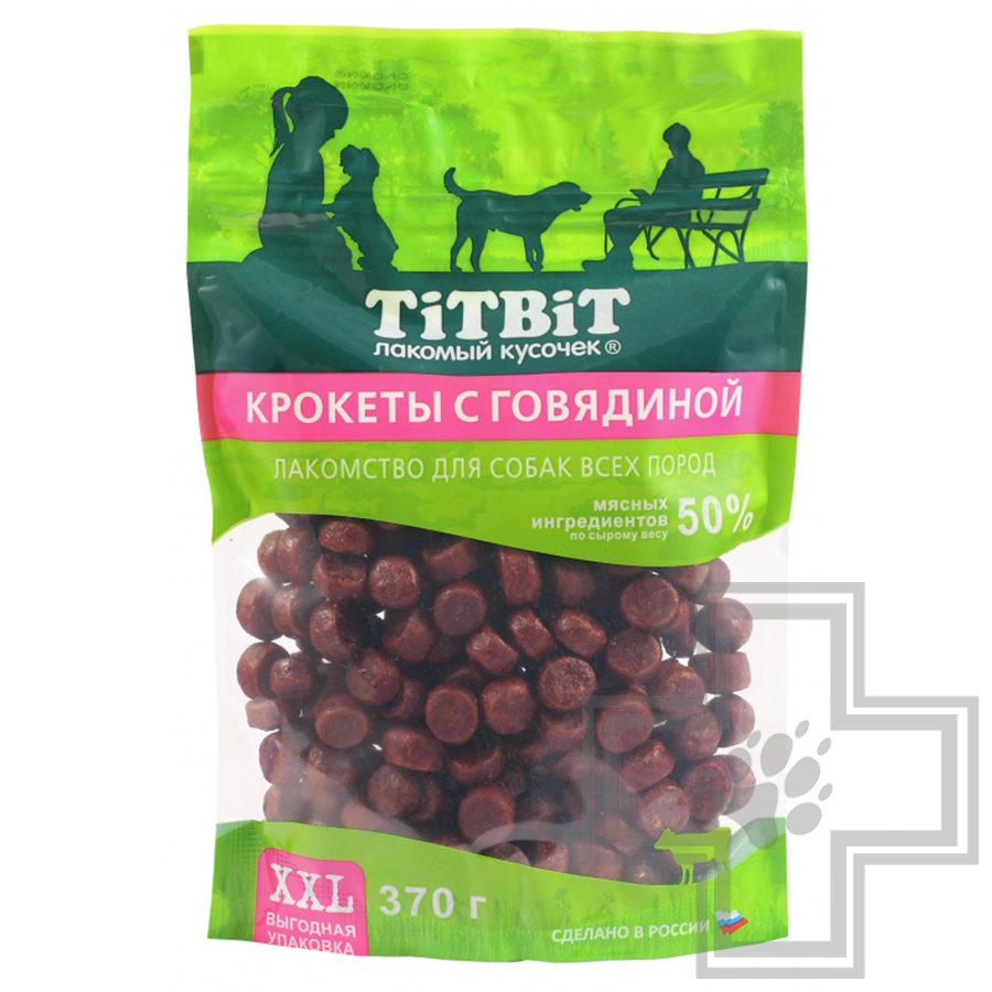 TiTBiT Крокеты с говядиной для собак всех пород