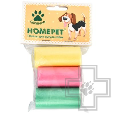 HOMEPET Пакеты для выгула собак