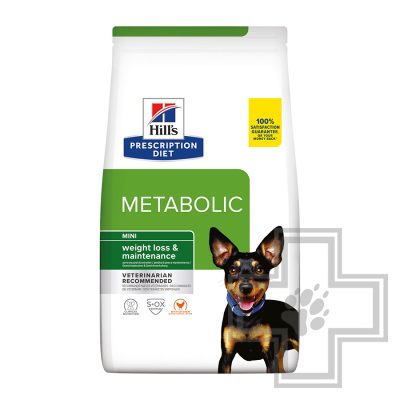 Hill's PD Metabolic Mini Корм-диета для собак мелких пород для снижения и поддержания веса,с курицей