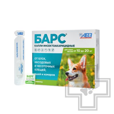 БАРС Капли инсектоакарицидные для собак