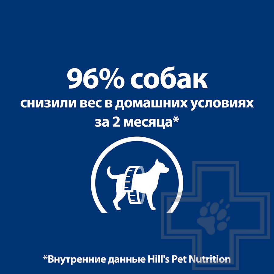 Hill's PD Metabolic Корм-диета для собак при избыточном весе и ожирении, с ягненком