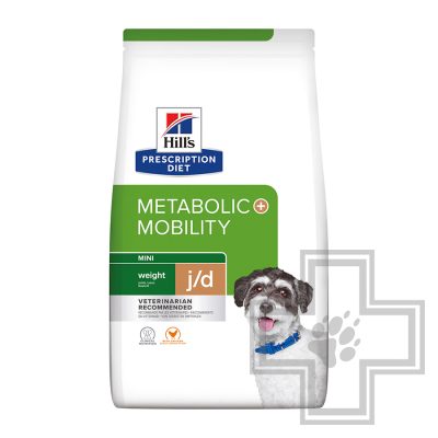 Hill's PD j/d Metabolic+Mobility Корм-диета для взрослых собак мелких пород при заболевании суставов