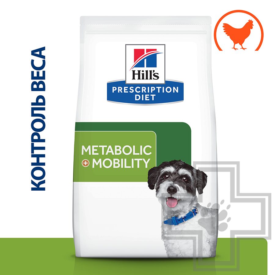 Hill's PD j/d Metabolic+Mobility Корм-диета для взрослых собак мелких пород при заболевании суставов