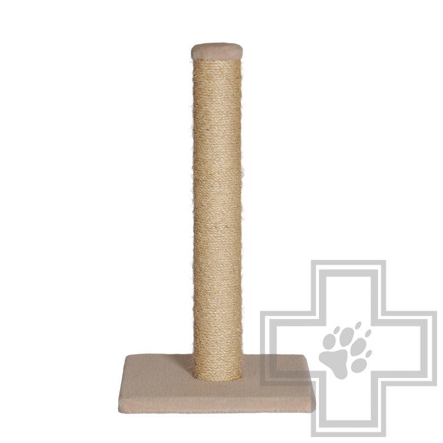 Q-zoo Когтеточка-столбик сизаль L