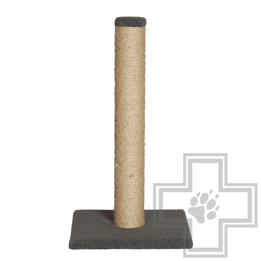 Q-zoo Когтеточка-столбик сизаль L