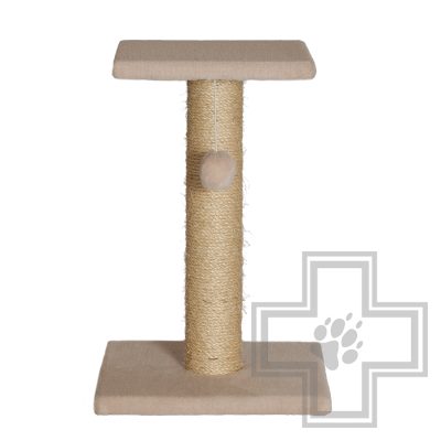 Q-zoo Когтеточка-столбик M, с площадкой