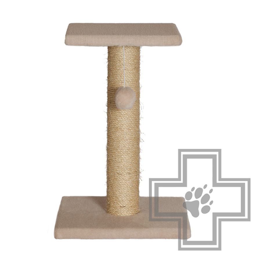 Q-zoo Когтеточка-столбик M, с площадкой Q-zoo Когтеточка-столбик M, с площадкой