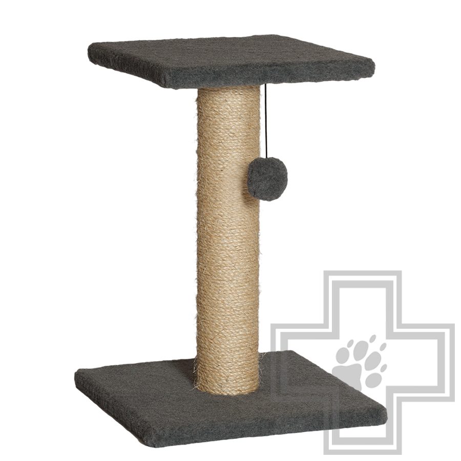 Q-zoo Когтеточка-столбик M, с площадкой