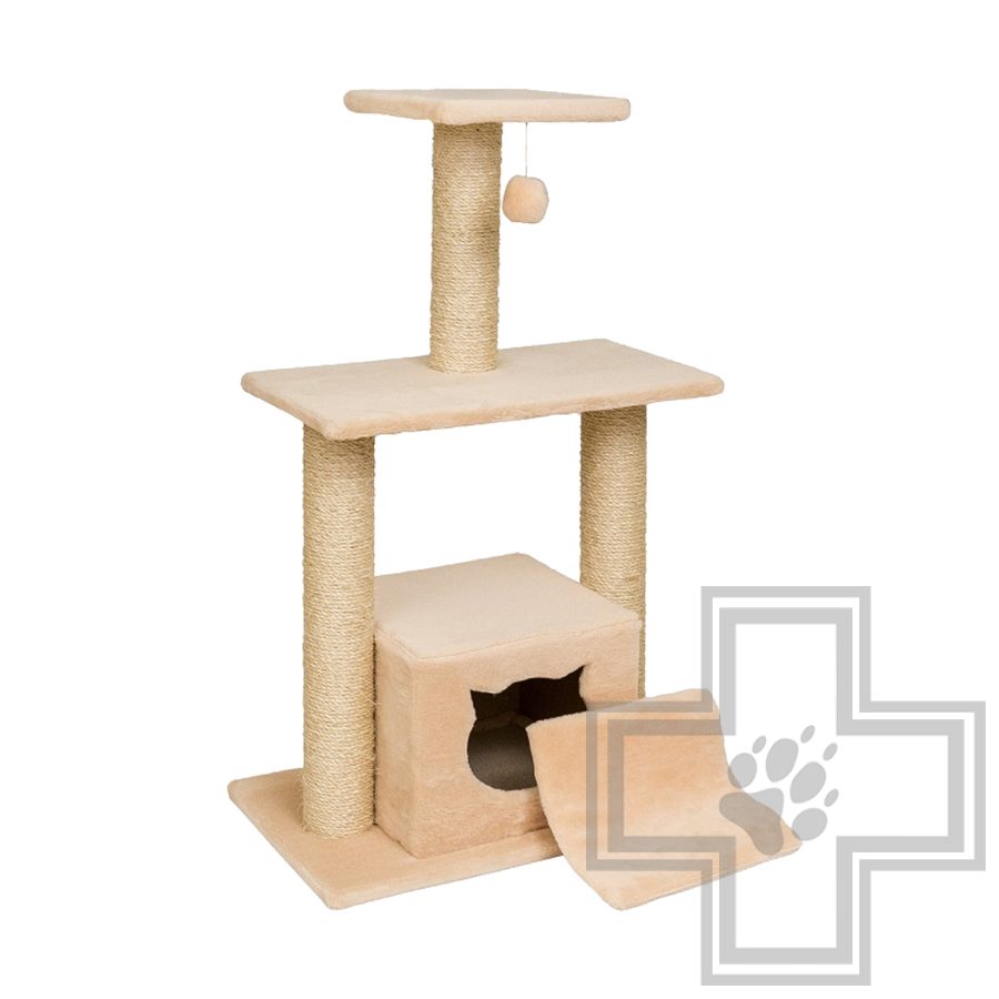 Q-zoo Когтеточка с домиком XL