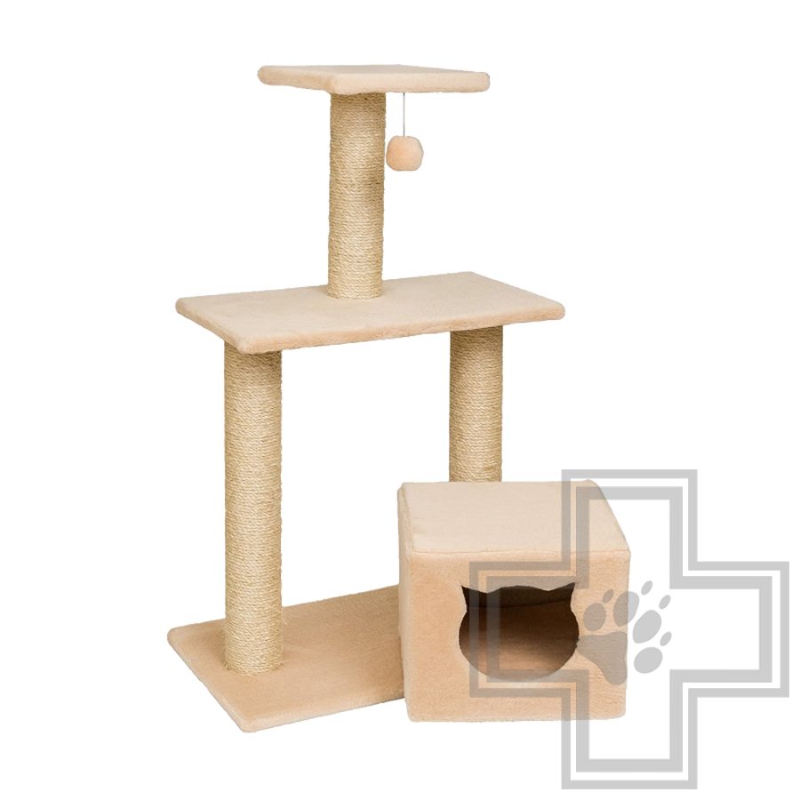 Q-zoo Когтеточка с домиком XL