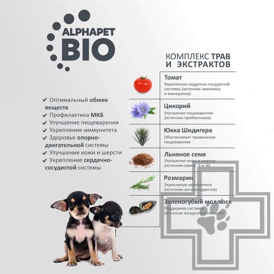 AlphaPet Superpremium Корм для щенков мелких пород, с ягненком и индейкой