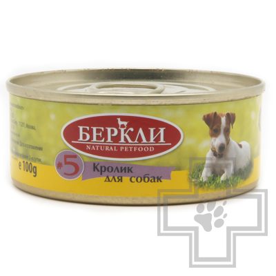 Berkley Консервы LOCAL №5 для собак, с кроликом