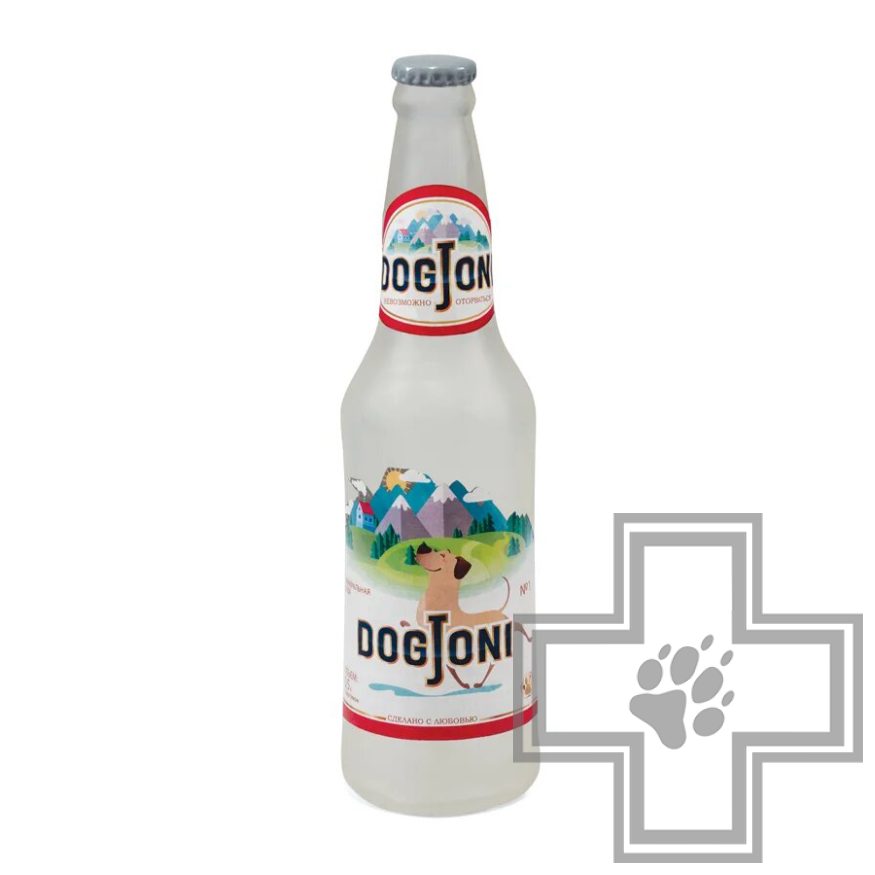 TRIOL Игрушка для собак из винила "Бутылка - DogJoni"
