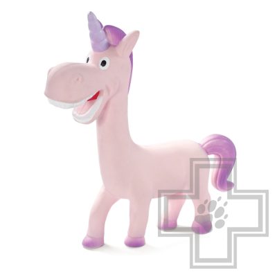 TRIOL Игрушка для собак из латекса "Веселый единорог"