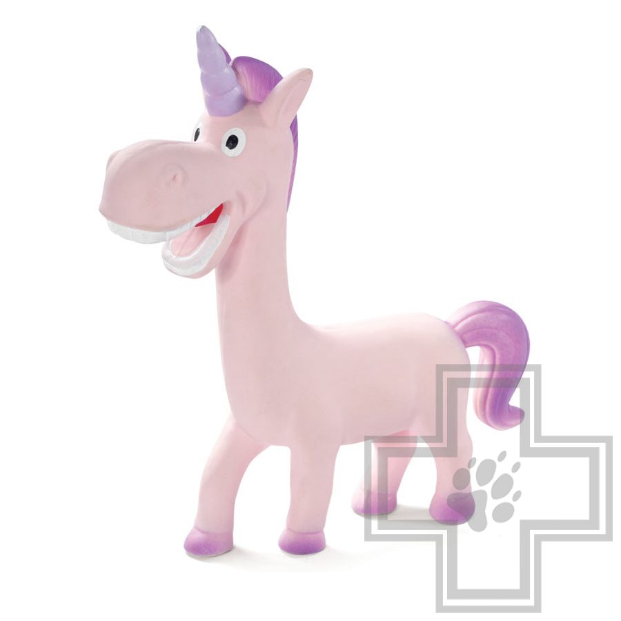 TRIOL Игрушка для собак из латекса "Веселый единорог"