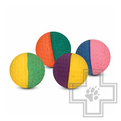 TRIOL Игрушка для кошек "Мяч для гольфа", Ø 4 см (цена за 1 мяч)