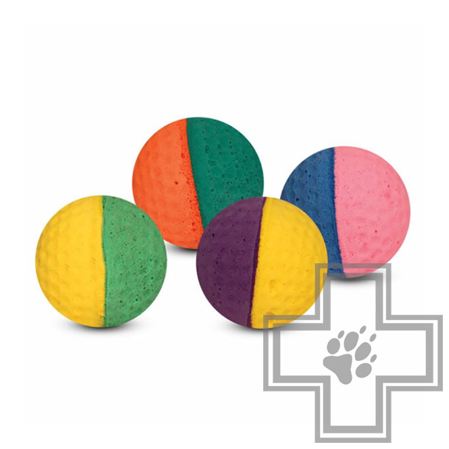 TRIOL Игрушка для кошек "Мяч для гольфа", Ø 4 см (цена за 1 мяч)