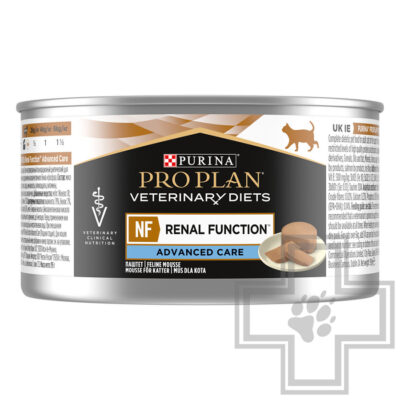 Pro Plan VD NF Консервы для кошек при хронической почечной недостаточности поздней стадии, паштет