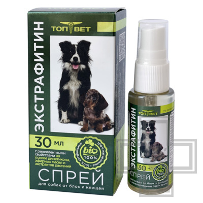 Экстрафитин Спрей от блох и клещей для собак