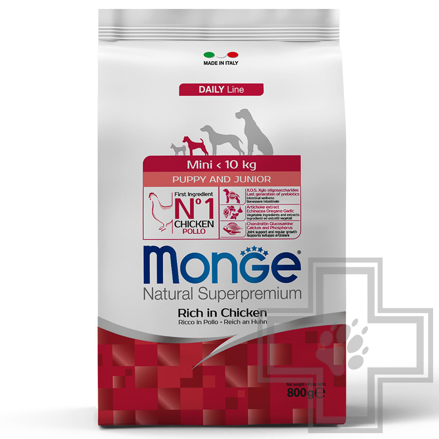 Monge Mini Starter Корм для щенков мелких пород, с курицей