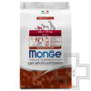 Monge Monoprotein Mini Корм для взрослых собак мелких пород, с ягненком и рисом