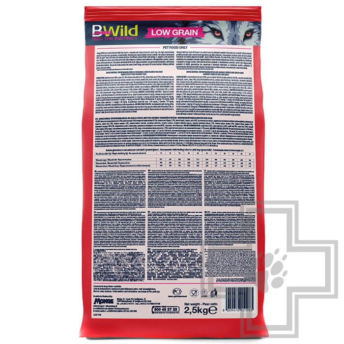 Monge LOW GRAIN Корм низкозерновой для взрослых собак всех пород, с оленем Monge LOW GRAIN Корм низкозерновой для взрослых собак всех пород, с оленем